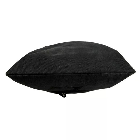 Auth YvesSaintLaurent rivegauche (YSL) Kahara 121631 Black Canvas Velour - - Picture 5 of 13